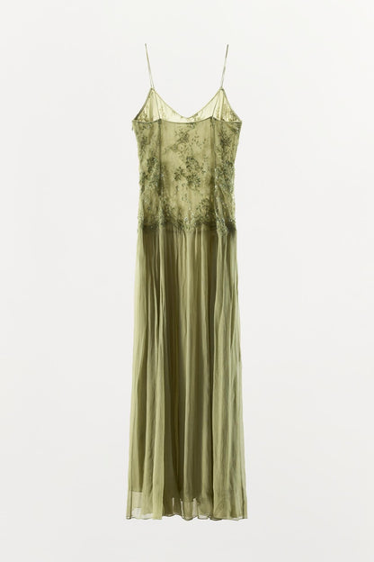 Willow Sage Maxi Dress