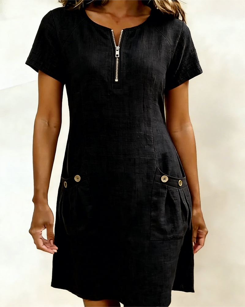 Eliana™ | Casual Chic Midi Jurk