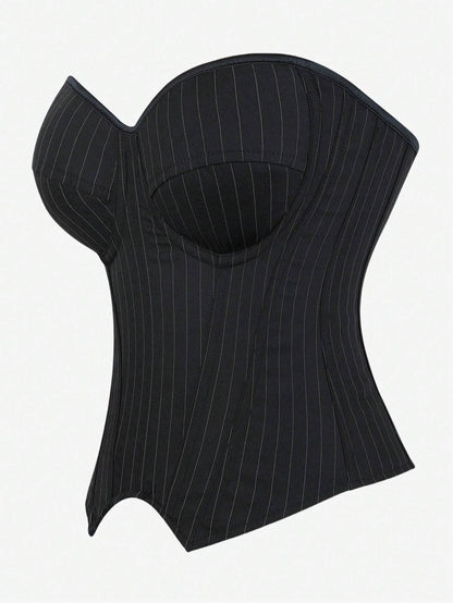 Valentina Pinstripe Corset