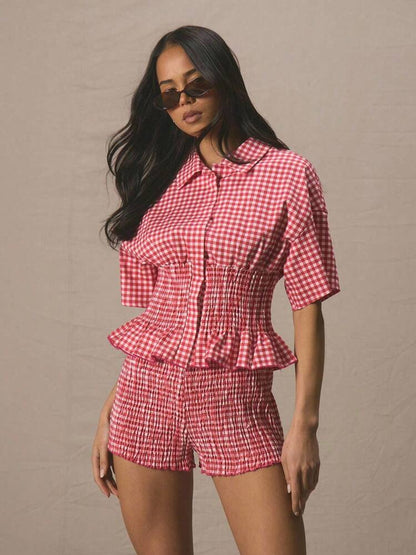 Rosalie Gingham Co-Ord Set