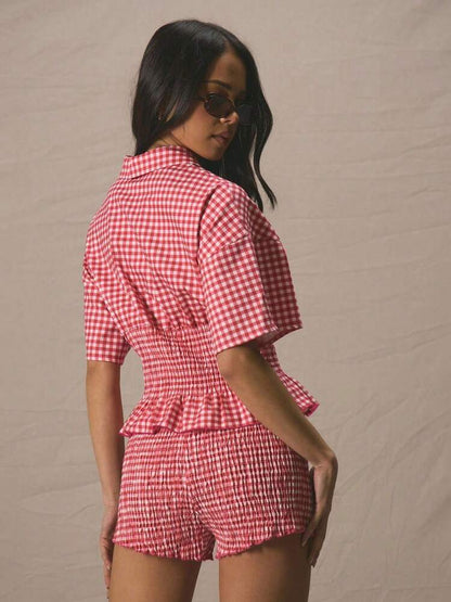Rosalie Gingham Co-Ord Set
