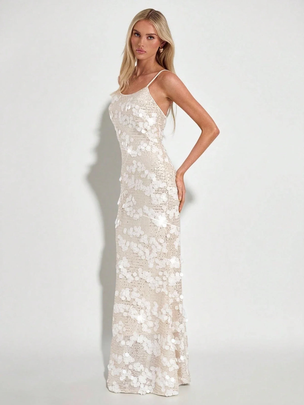 Aurélie Sequin Maxi Dress
