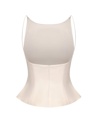 Elara Peplum Top