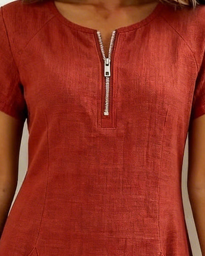 Eliana™ | Casual Chic Midi Jurk