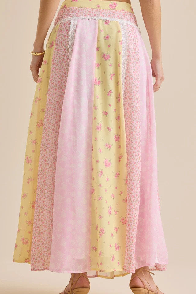 Rosalie Patchwork Maxi Co-Ord Set