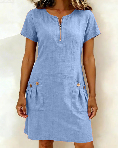 Eliana™ | Casual Chic Midi Jurk