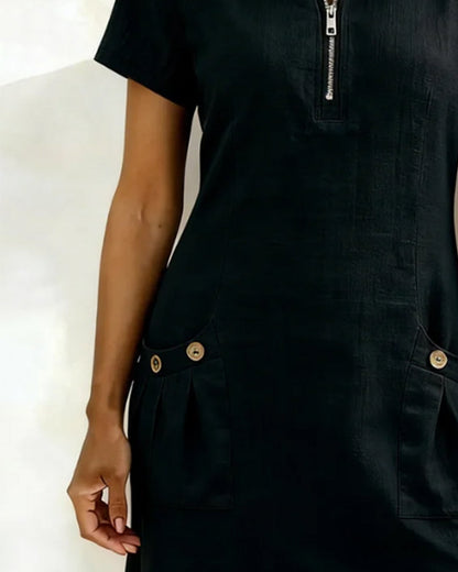 Eliana™ | Casual Chic Midi Jurk
