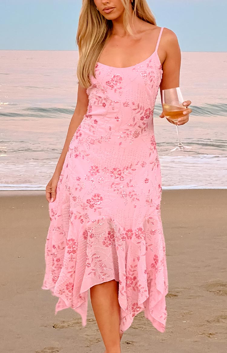 Rosalie Floral Midi Dress