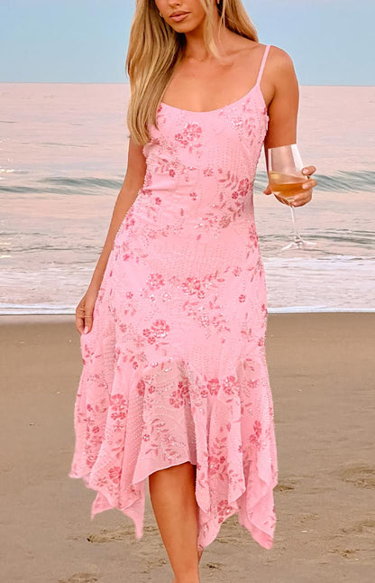 Rosalie Floral Midi Dress