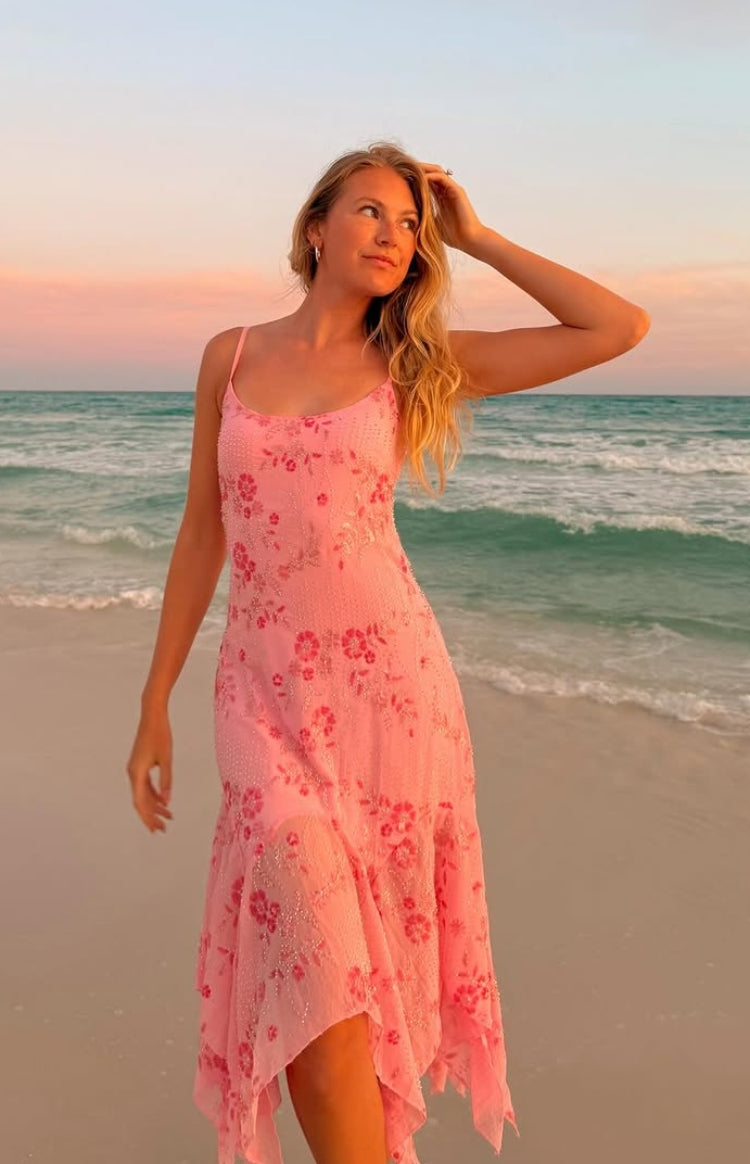 Rosalie Floral Midi Dress