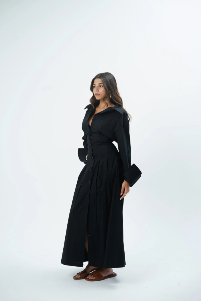 ROSALIE CORSET MAXI DRESS