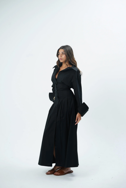 ROSALIE CORSET MAXI DRESS