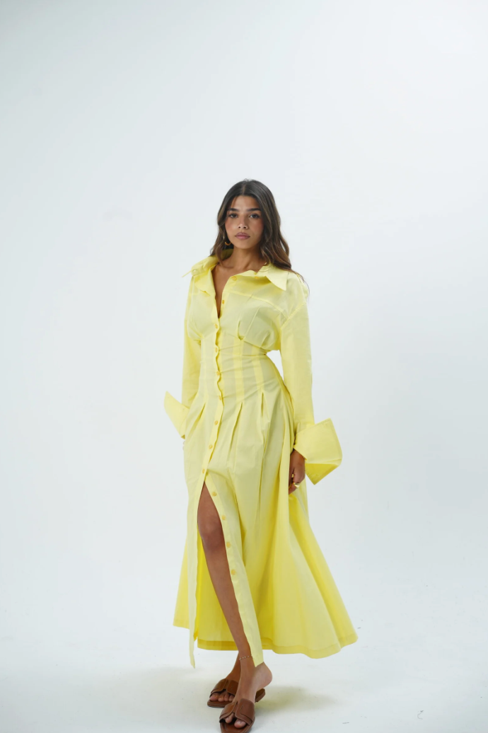 ROSALIE CORSET MAXI DRESS