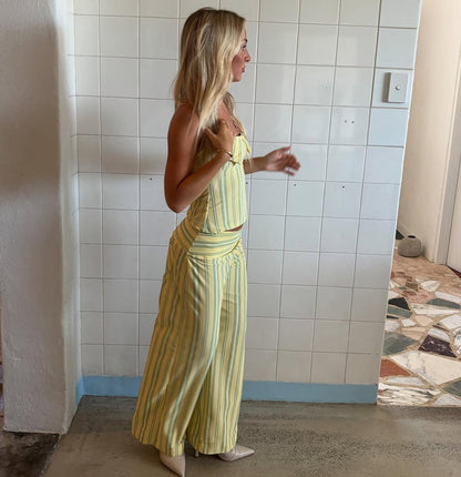 OLIVIA STRIPED SET