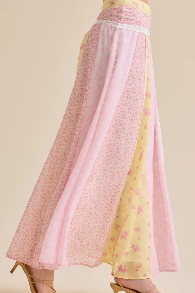 Rosalie Patchwork Maxi Co-Ord Set