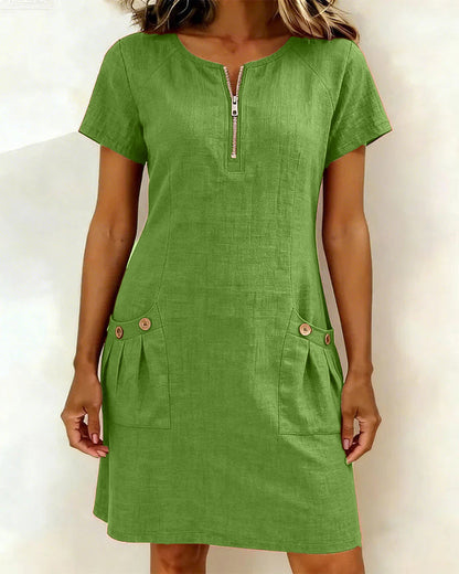 Eliana™ | Casual Chic Midi Jurk
