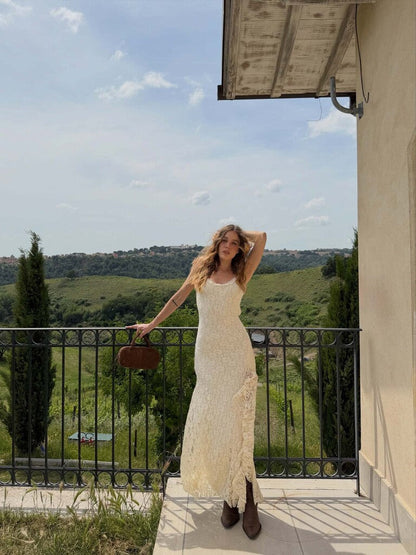 Isla Lace Maxi Dress