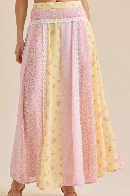 Rosalie Patchwork Maxi Co-Ord Set