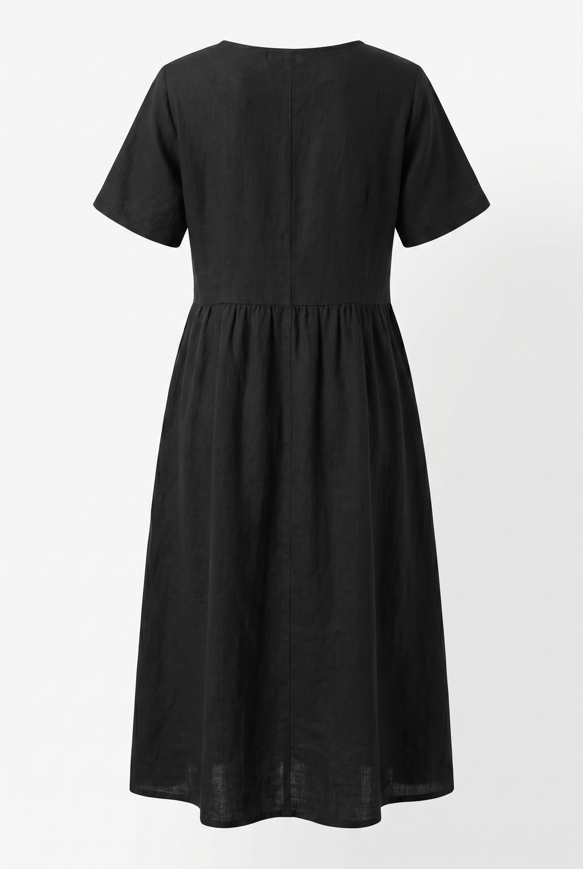 Liora Cotton Linen Midi Dress