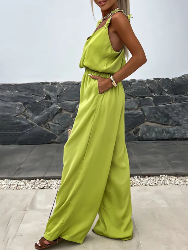 Isla Floral Strap Jumpsuit