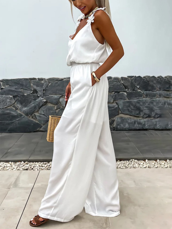 Isla Floral Strap Jumpsuit