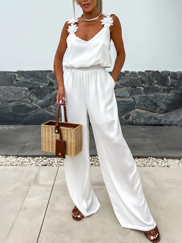 Isla Floral Strap Jumpsuit