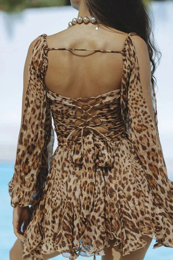 Olivia Chiffon Mini Dress