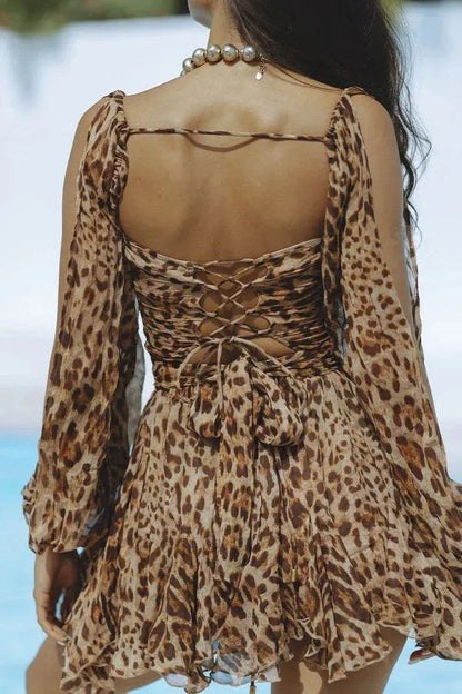 Olivia Chiffon Mini Dress
