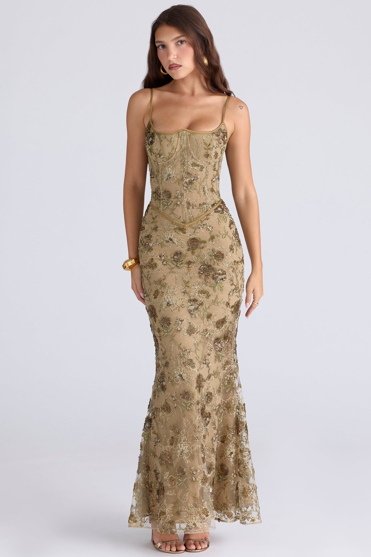 Elowen Floral Evening Gown
