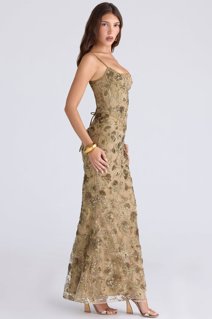 Elowen Floral Evening Gown