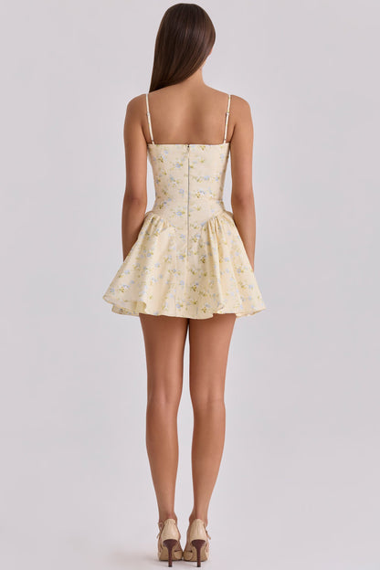 Lila Bloom Mini Dress