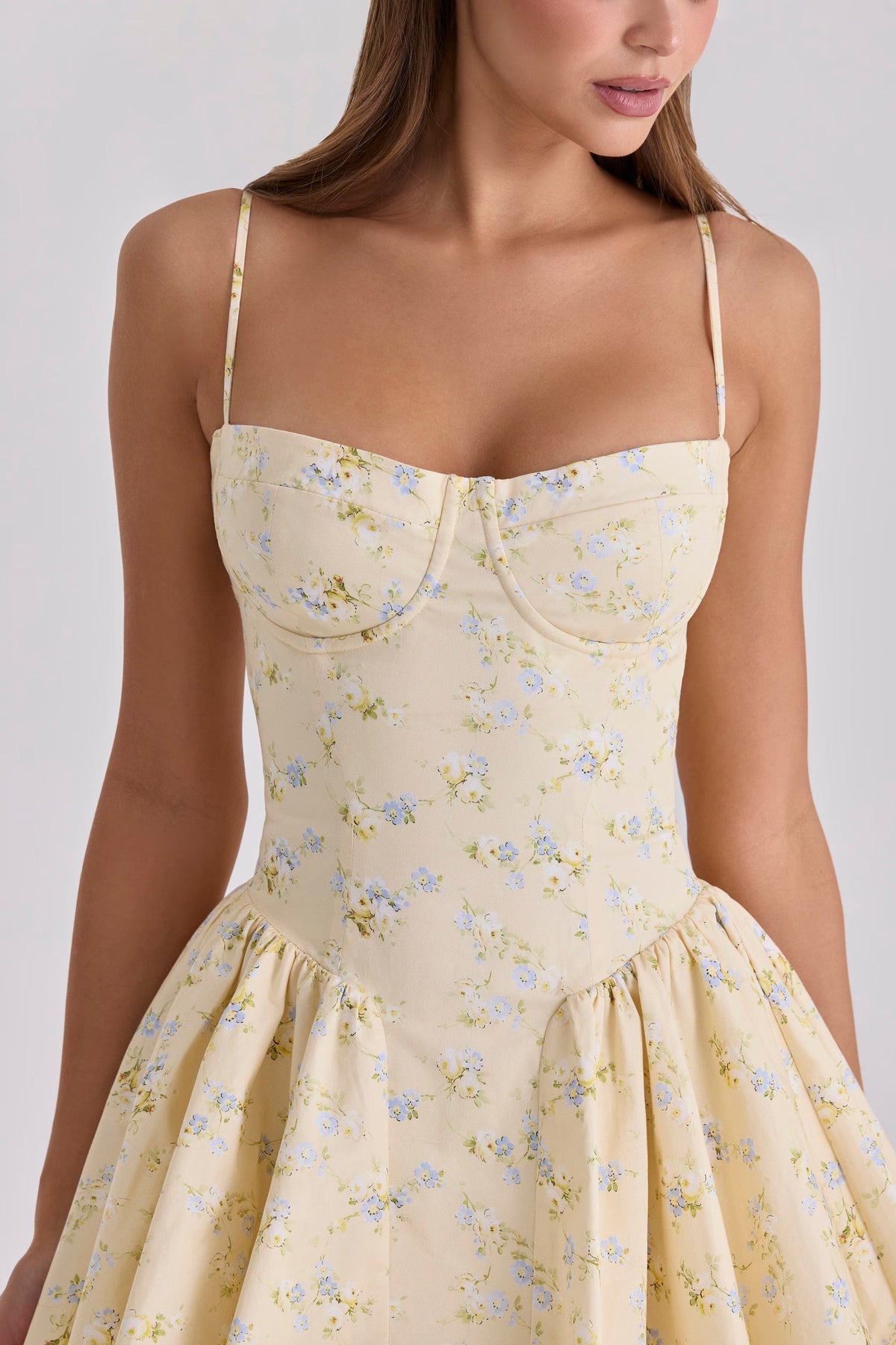 Lila Bloom Mini Dress