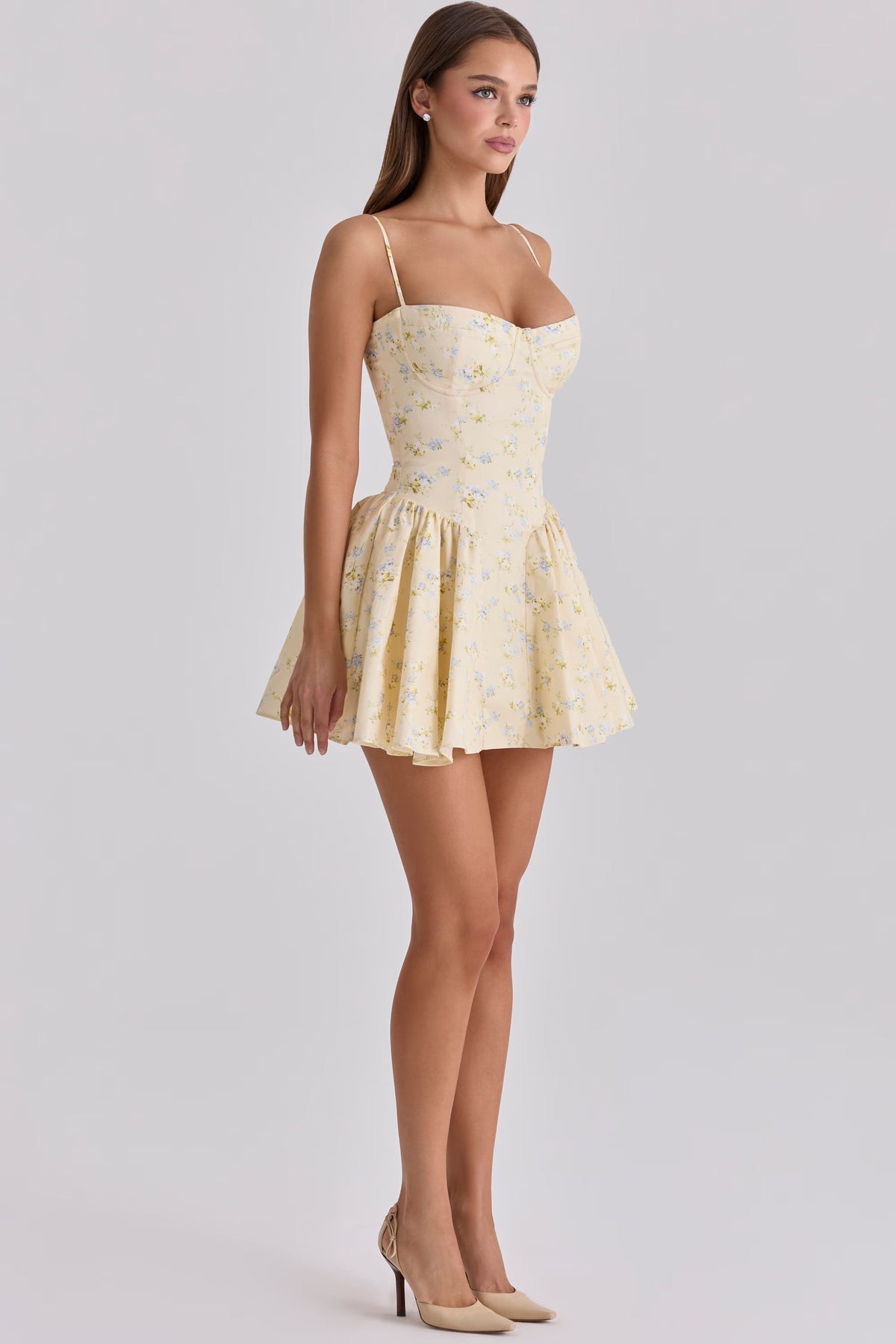 Lila Bloom Mini Dress