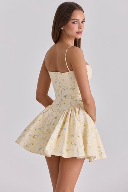 Lila Bloom Mini Dress