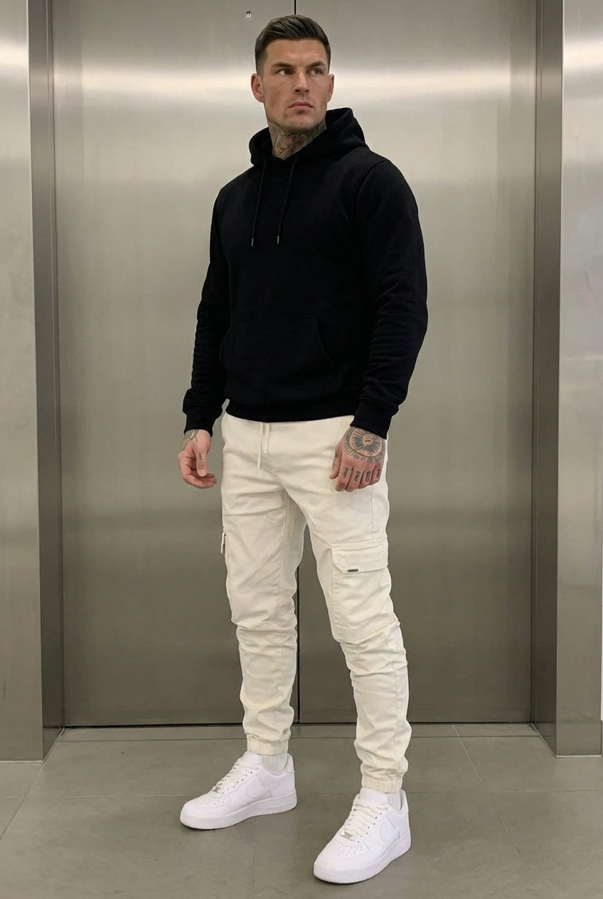 Cargo Jogger - Cream