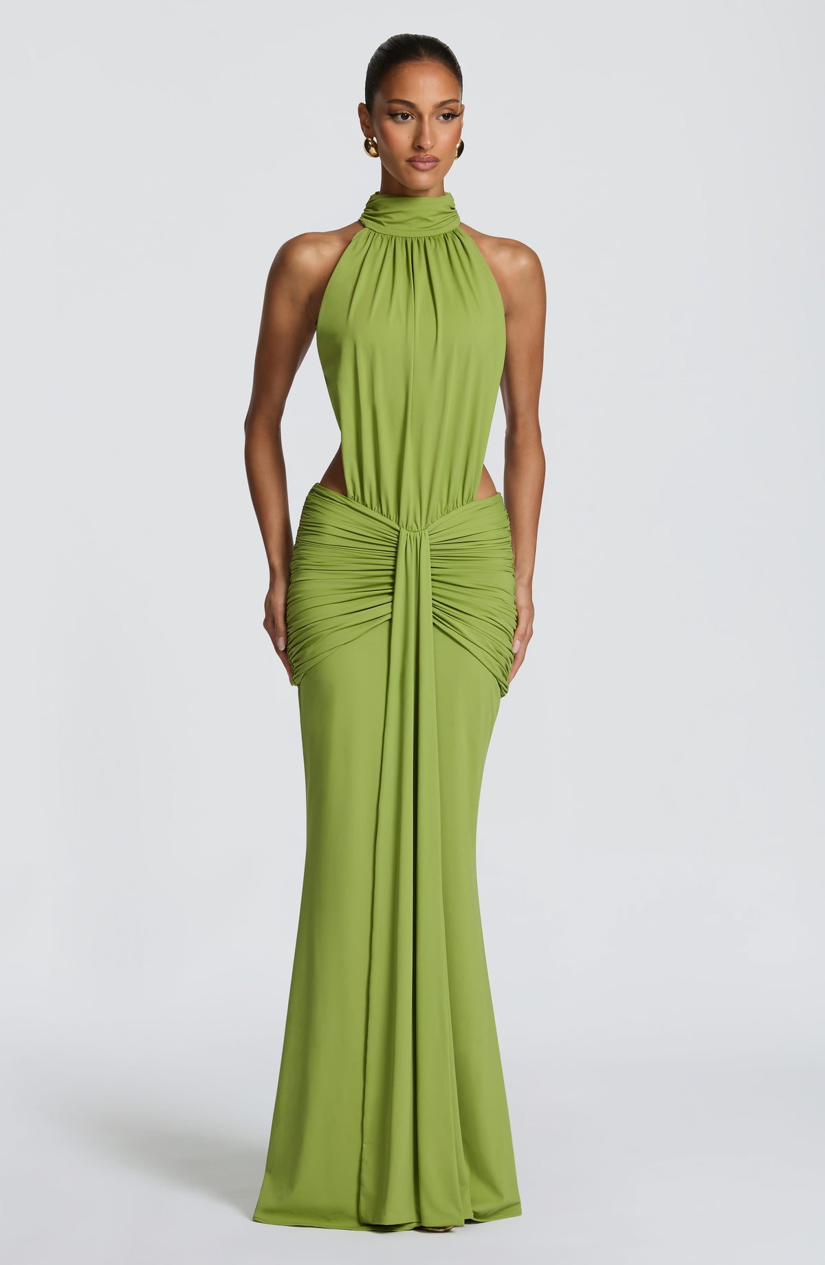 Alessia Draped Maxi Dress