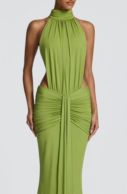 Alessia Draped Maxi Dress