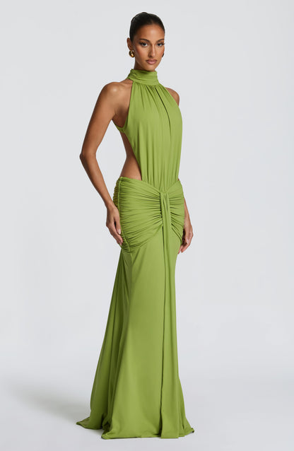 Alessia Draped Maxi Dress