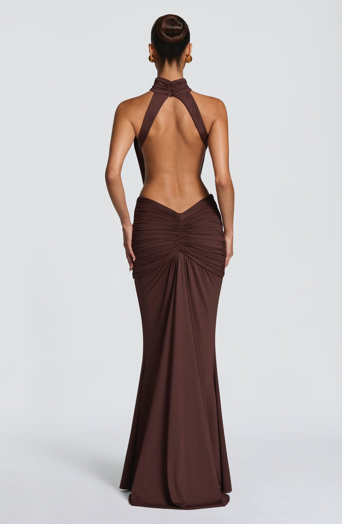 Alessia Draped Maxi Dress