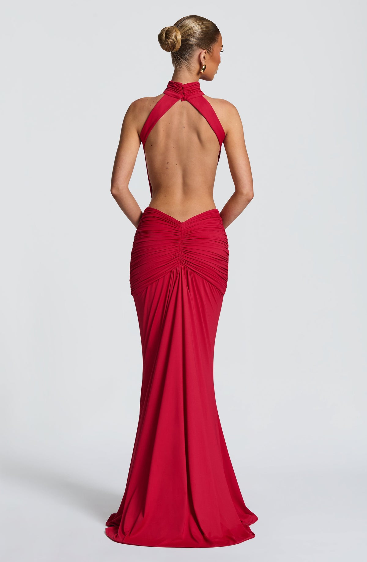 Alessia Draped Maxi Dress